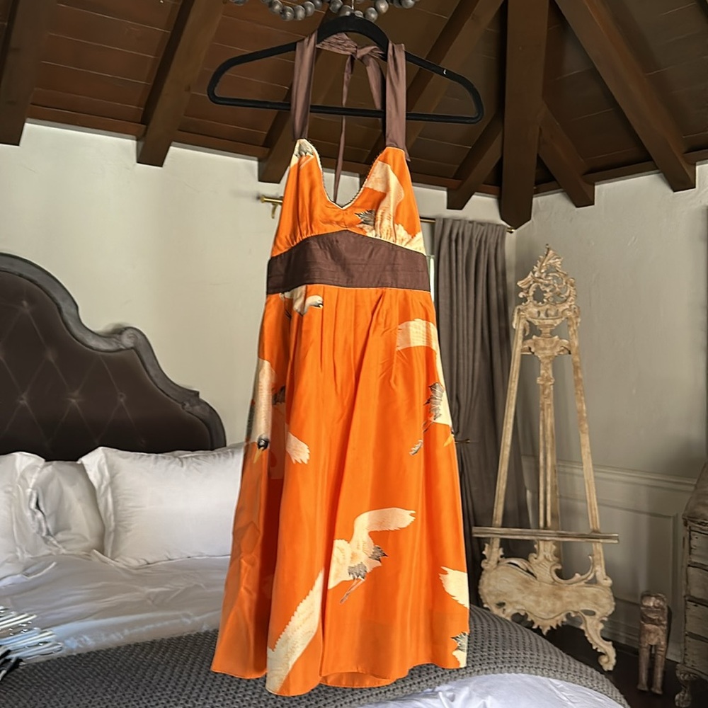 Anthropologie Moulinette Soeurs Silk Dress